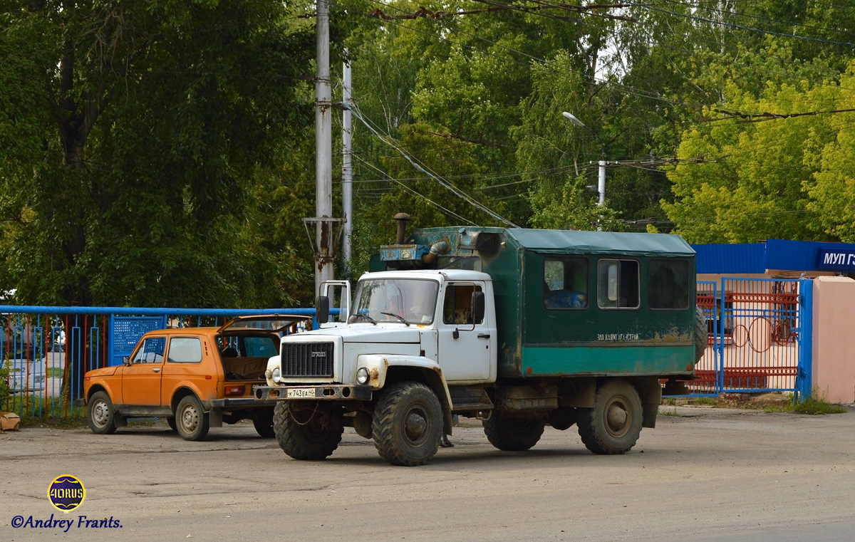 Калужская область, № К 743 ЕА 40 — ГАЗ-3308 «Садко»