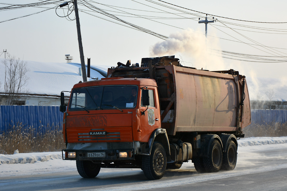 Саха (Якутия), № Е 639 ЕК 14 — КамАЗ-53215-15 [53215R]