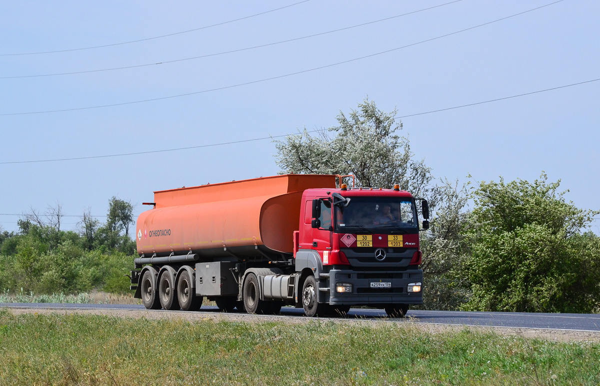 Волгоградская область, № А 259 УК 134 — Mercedes-Benz Axor 1840 [Z9M]