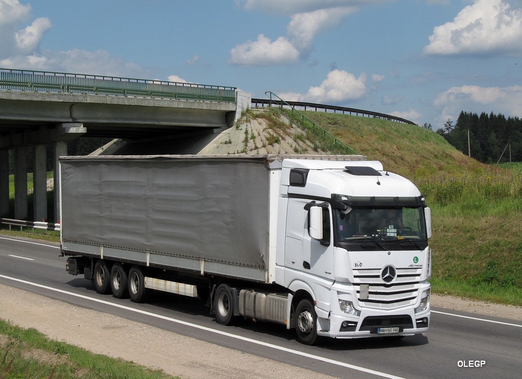 Словения, № NM NS-740 — Mercedes-Benz Actros ('2011) 1845