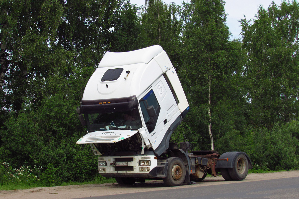 Ярославская область, № М 743 ВК 76 — IVECO Stralis ('2002) 430