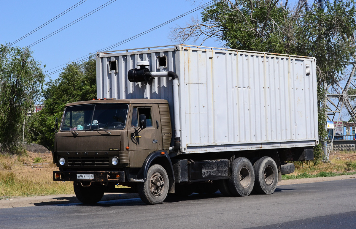 Пензенская область, № М 988 ВУ 58 — КамАЗ-53212