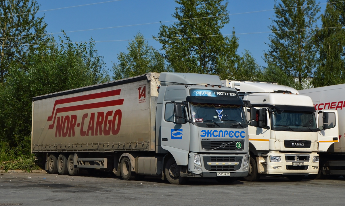 Тульская область, № М 575 КЕ 71 — Volvo ('2008) FH.400 [X9P]