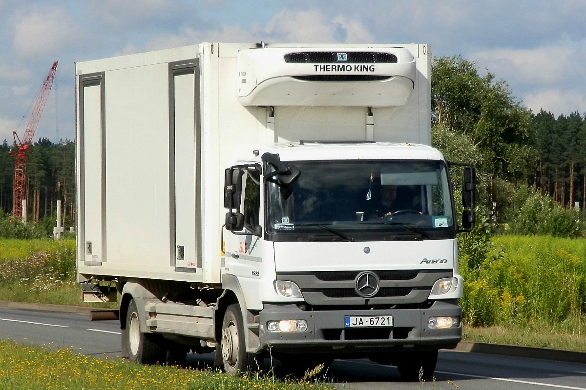 Латвия, № JA-6721 — Mercedes-Benz Atego 1522