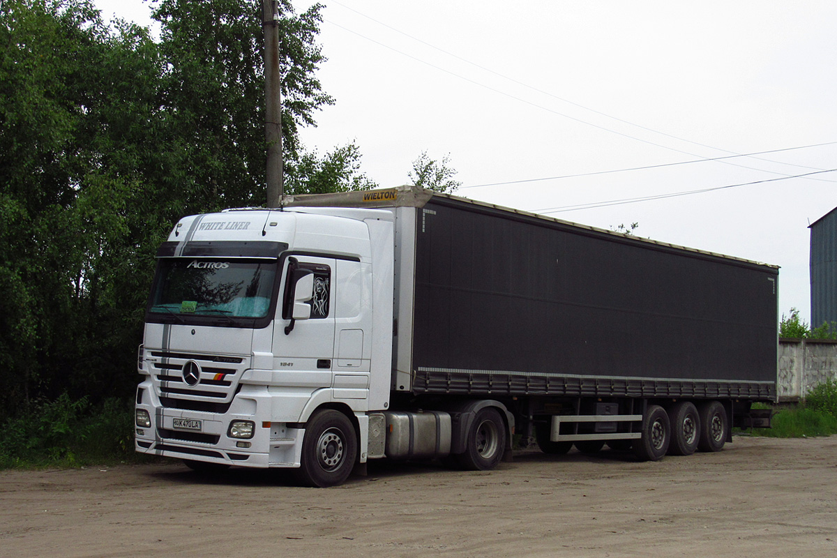 Узбекистан, № 80 K 470 LA — Mercedes-Benz Actros ('2003) 1841