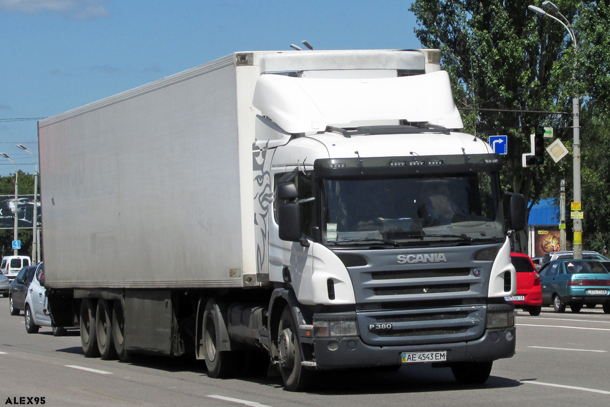 Днепропетровская область, № АЕ 4543 ЕМ — Scania ('2004) P380