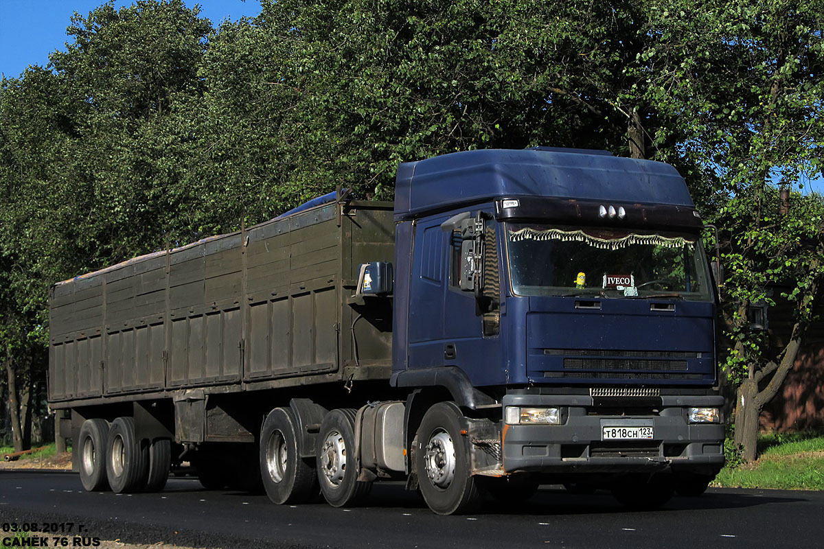 Краснодарский край, № Т 818 СН 123 — IVECO EuroStar