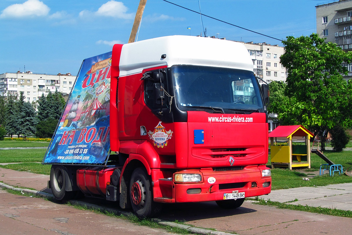 Полтавская область, № BI 1448 BK — Renault Premium ('1996)