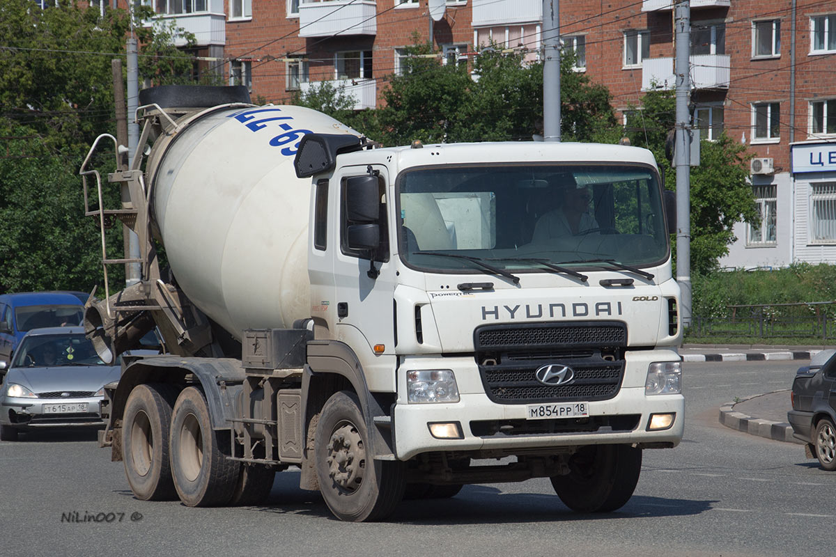 Удмуртия, № М 854 РР 18 — Hyundai Power Truck HD270