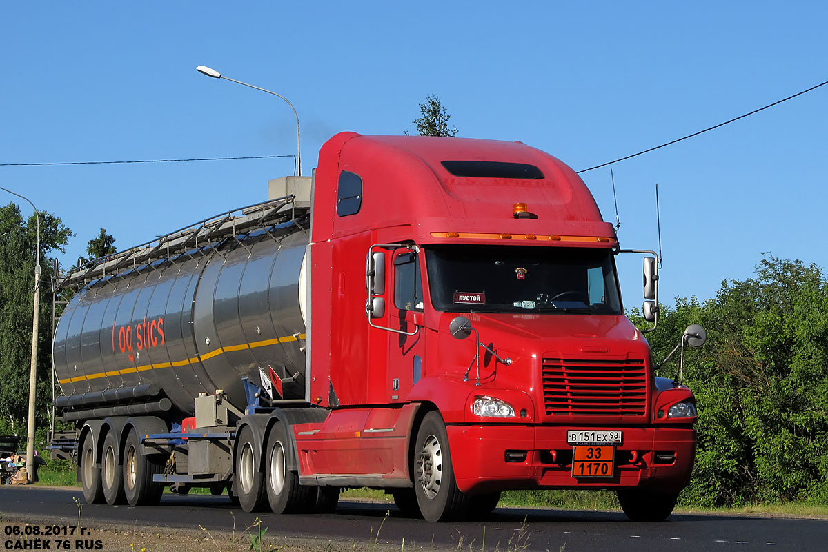 Санкт-Петербург, № В 151 ЕХ 98 — Freightliner Columbia