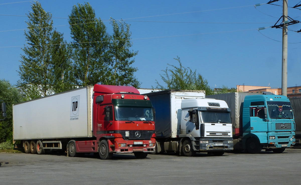 Калужская область, № В 030 ХР 40 — Mercedes-Benz Actros ('1997) 1840