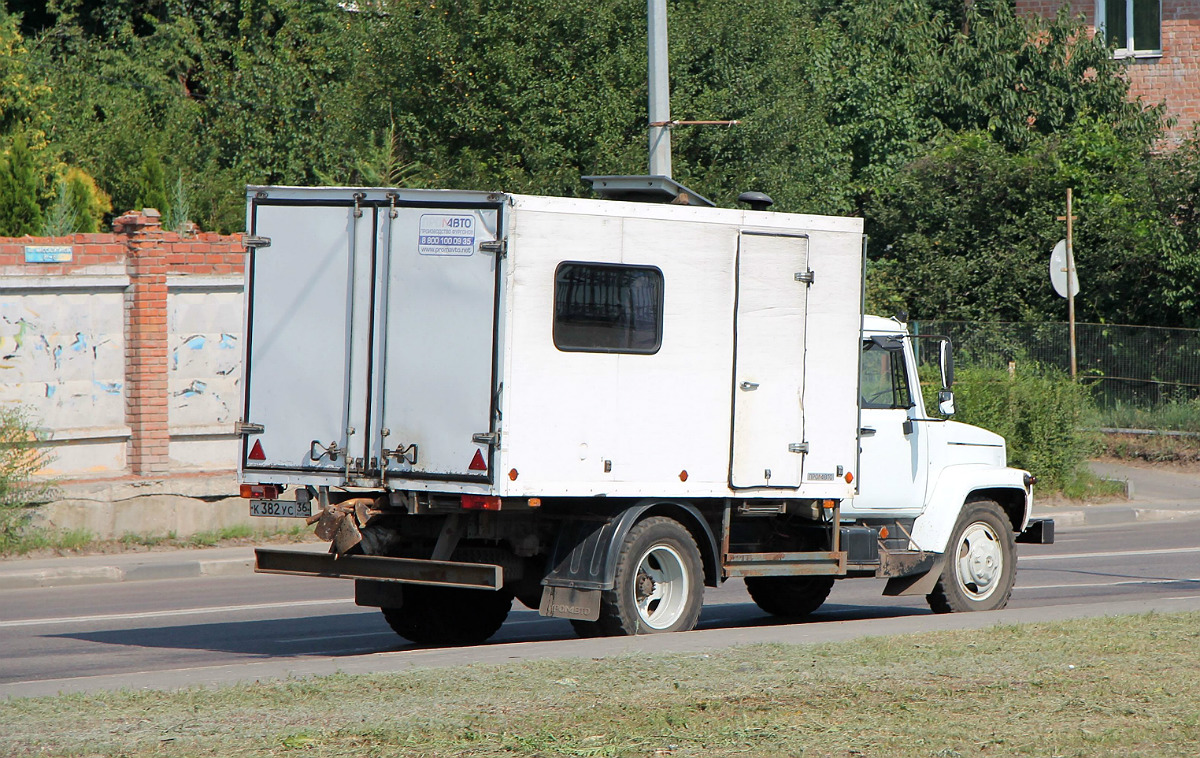 Воронежская область, № К 382 УС 36 — ГАЗ-3309