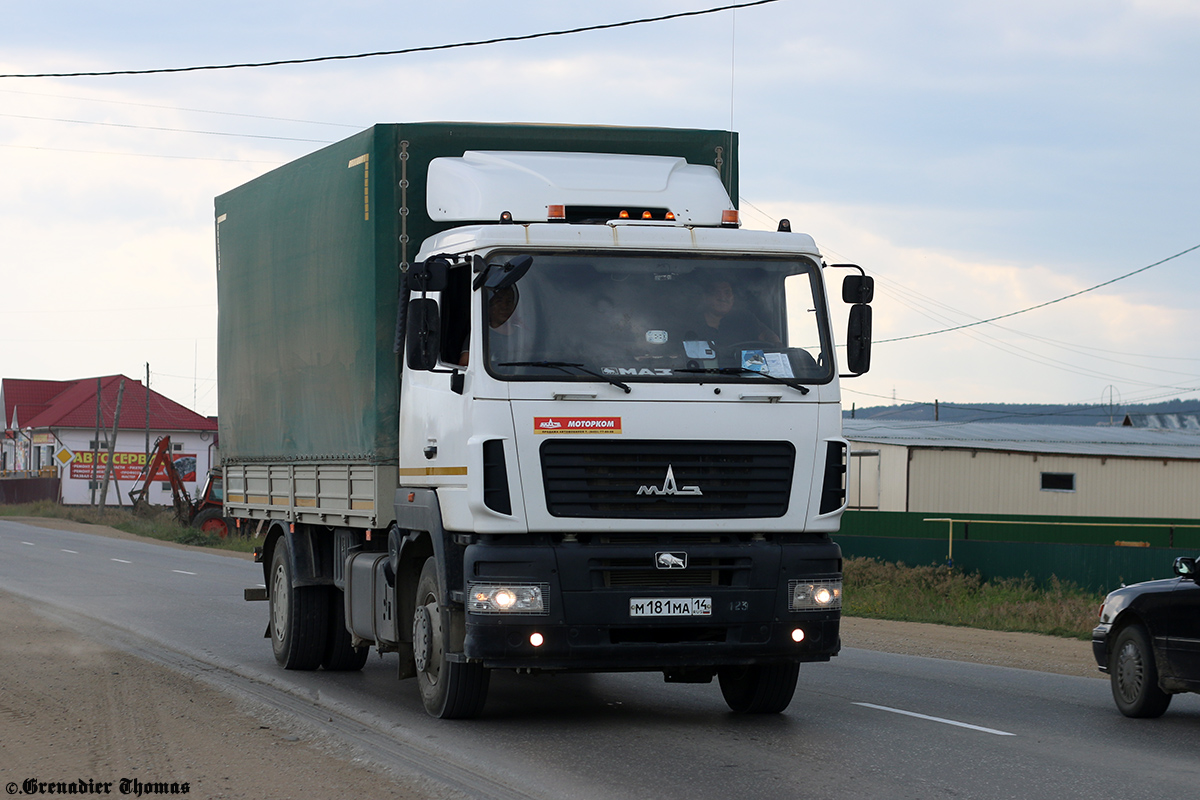 Саха (Якутия), № М 181 МА 14 — МАЗ-5340B5