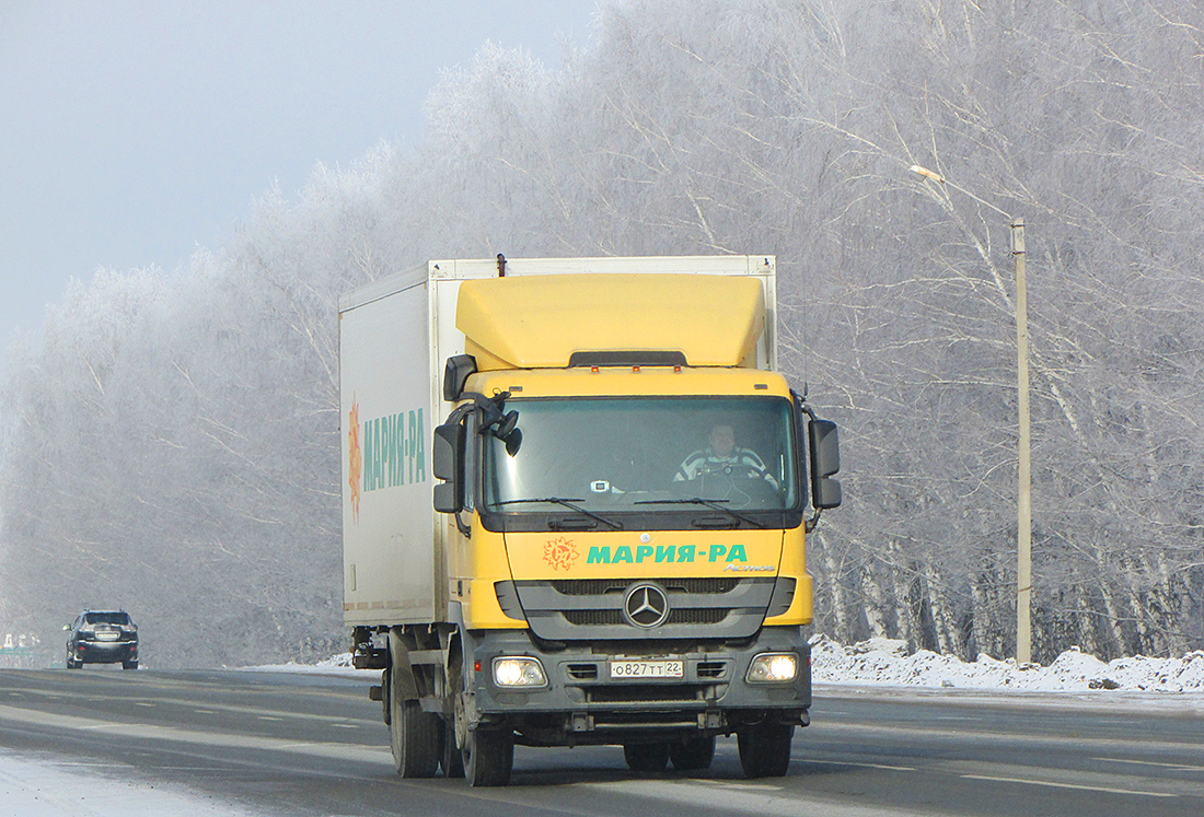 Алтайский край, № О 827 ТТ 22 — Mercedes-Benz Actros ('2009) 2541