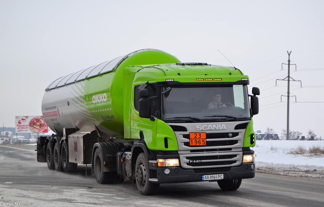 Львовская область, № АА 8964 РС — Scania ('2011) P440