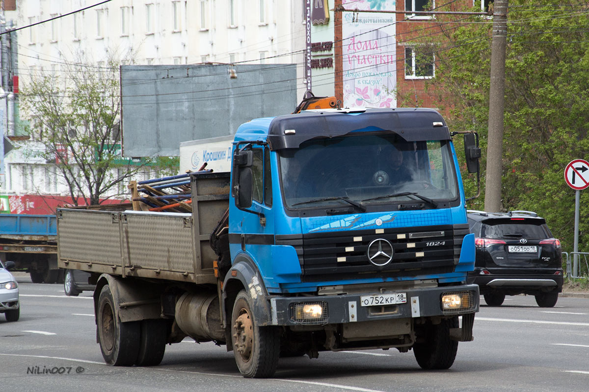 Удмуртия, № О 752 КР 18 — Mercedes-Benz SK 1824