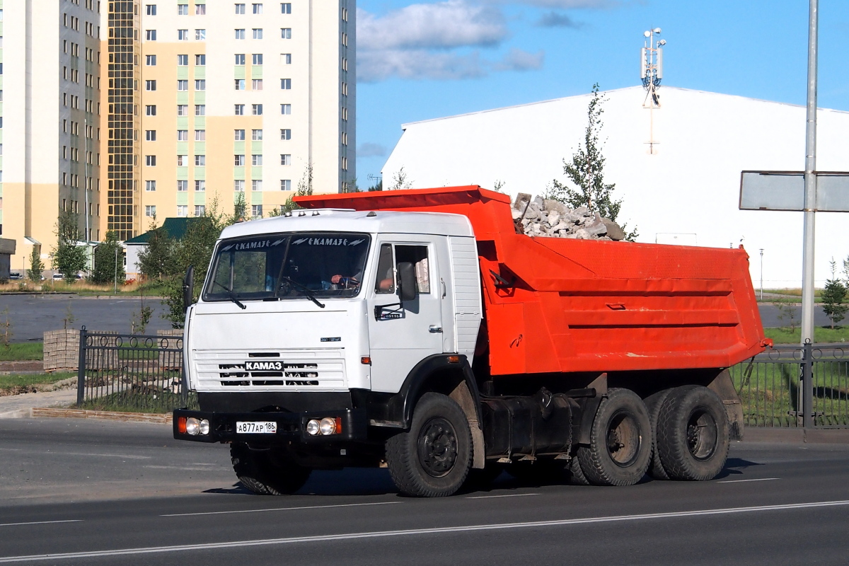 Ханты-Мансийский автоном.округ, № А 877 АР 186 — КамАЗ-54112