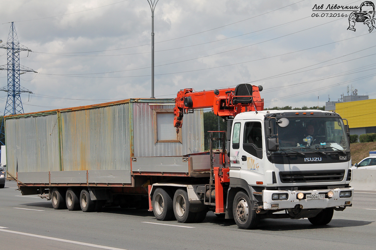 Москва, № М 400 АС 777 — Isuzu (общая модель)