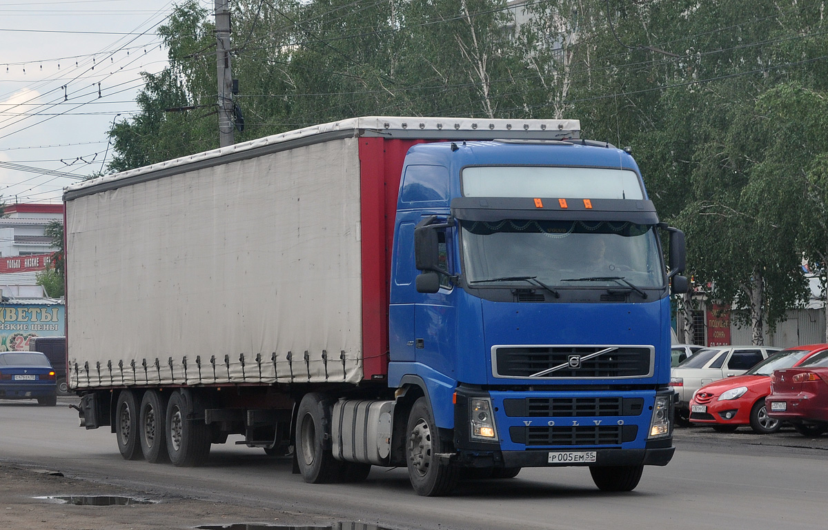 Омская область, № Р 005 ЕМ 55 — Volvo ('2002) FH12.420