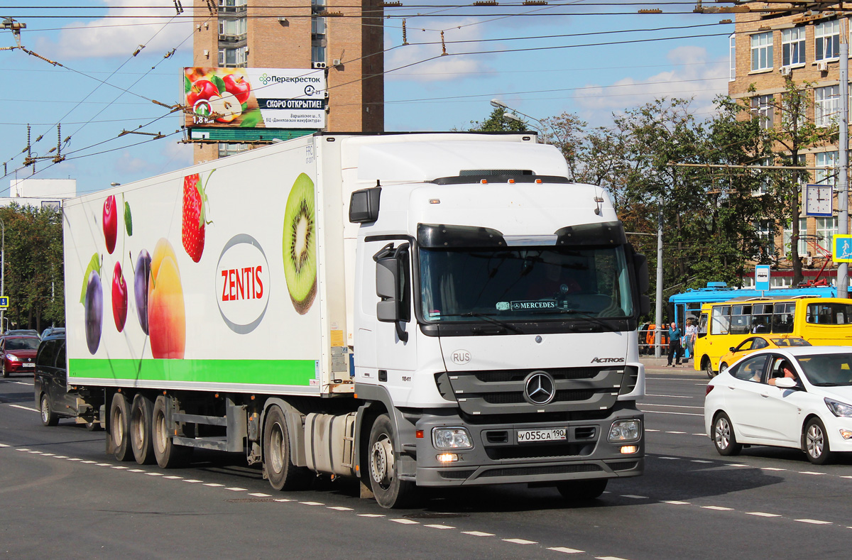 Московская область, № У 055 СА 190 — Mercedes-Benz Actros ('2009) 1841