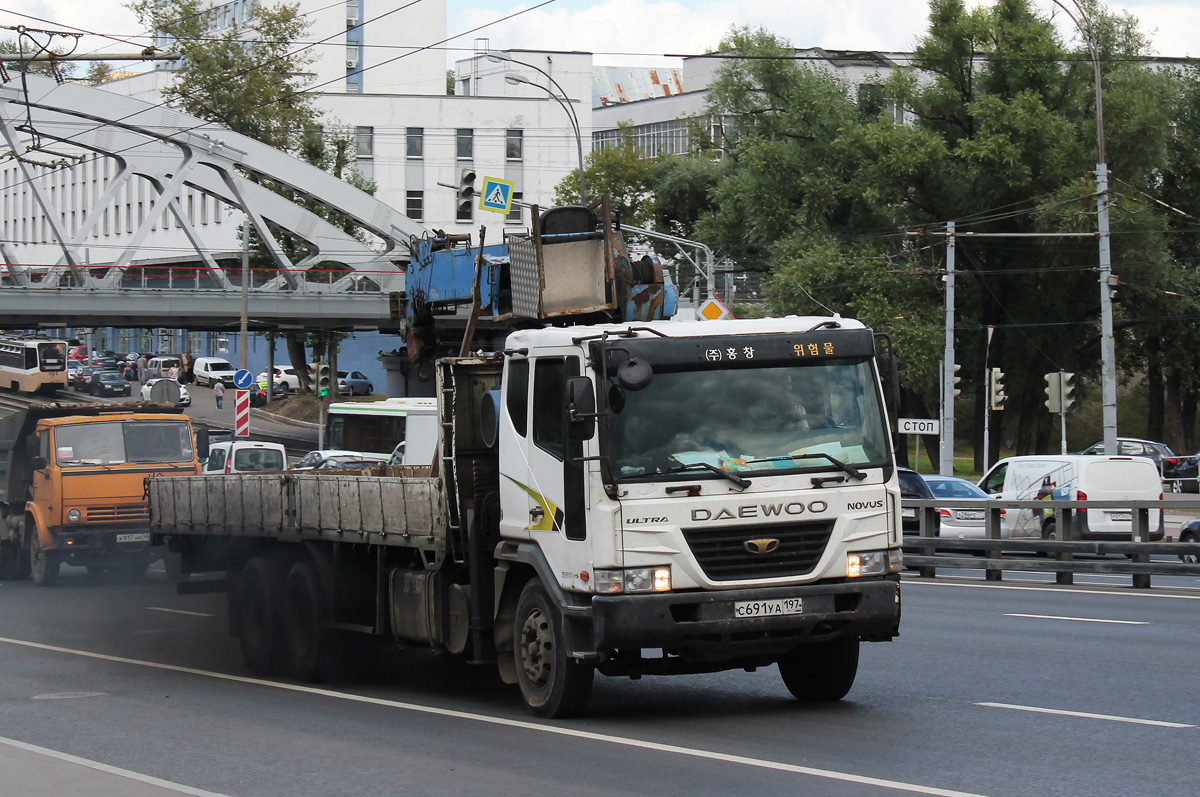 Москва, № С 691 УА 197 — Daewoo Novus