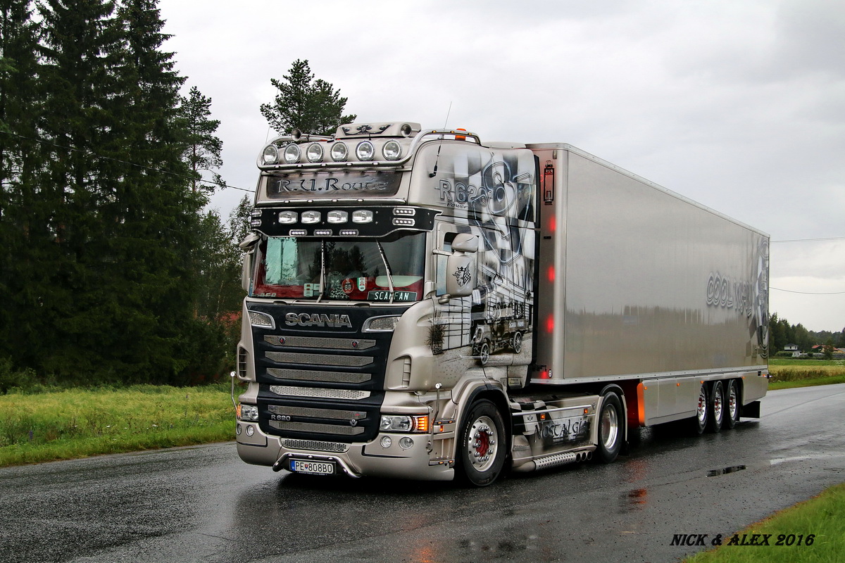 Словакия, № PE-808BO — Scania ('2009) R620; Словакия, № PE-191YD — Chereau (общая модель) [VM4]