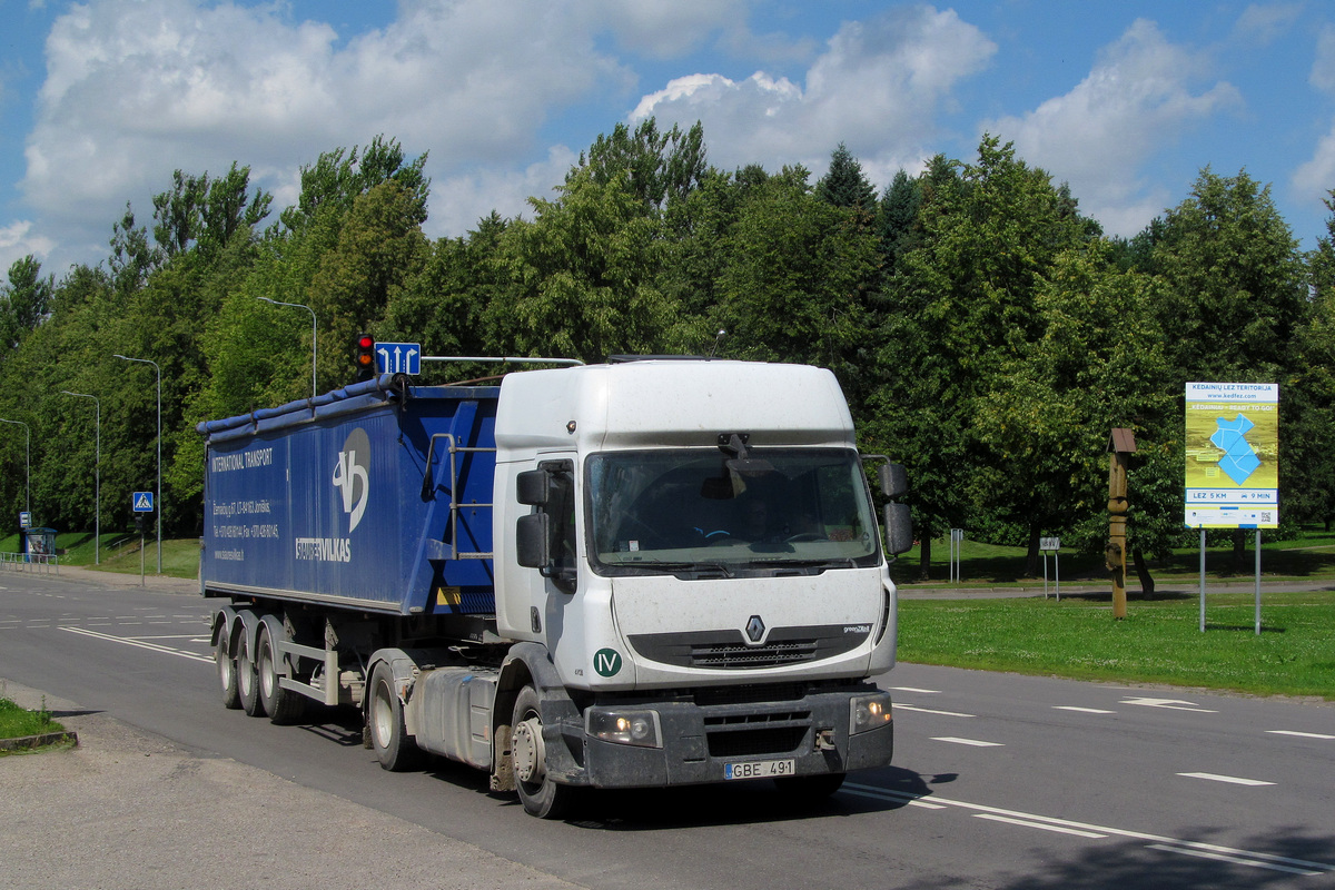 Литва, № GBE 491 — Renault Premium ('2006)