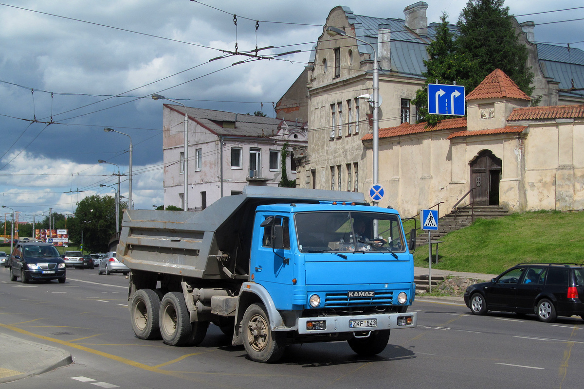 Литва, № ZKF 543 — КамАЗ-55111 (общая модель)