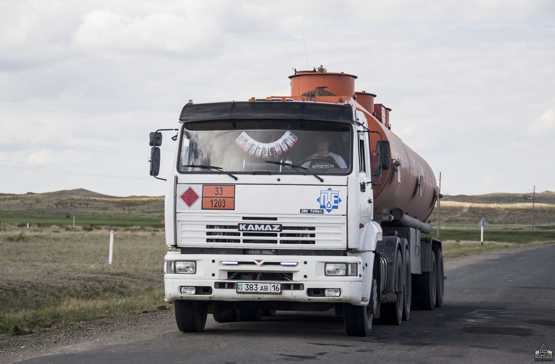 Восточно-Казахстанская область, № 383 AB 16 — КамАЗ-65116 [651160]