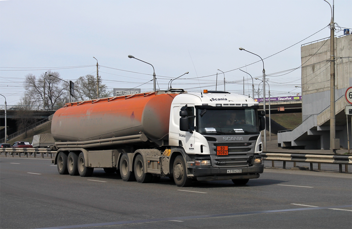 Томская область, № К 319 КТ 70 — Scania ('2011) P400