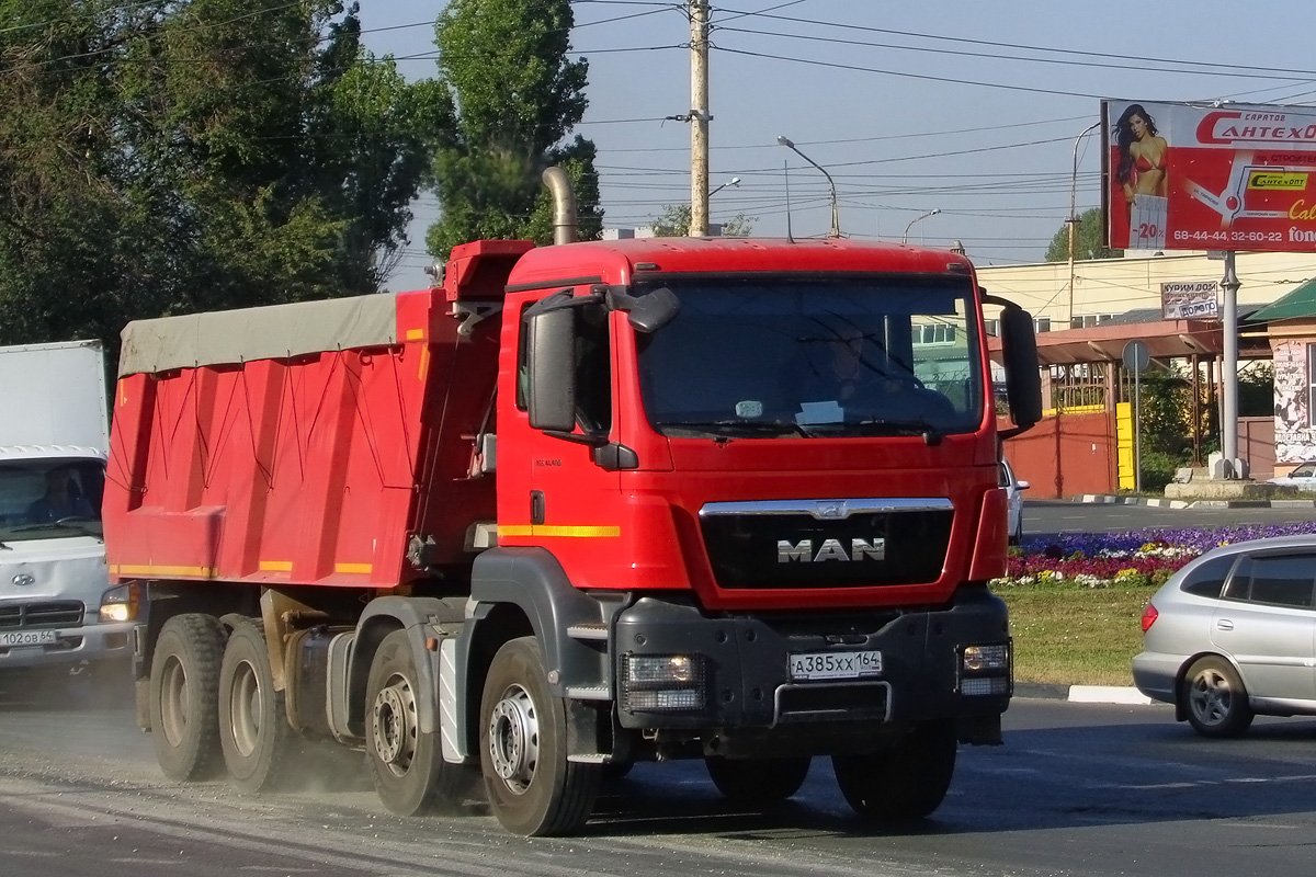 Саратовская область, № А 385 ХХ 164 — MAN TGS ('2007) 41.400