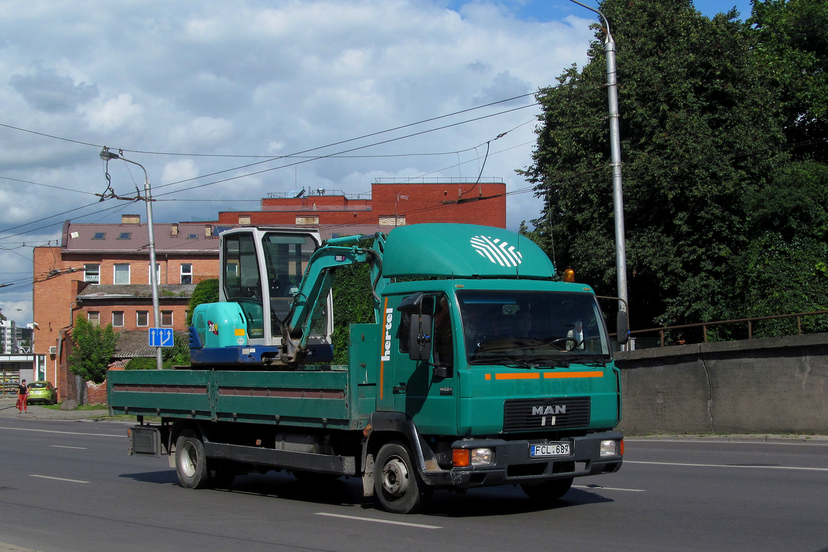 Литва, № FCL 687 — MAN L2000 (общая модель)