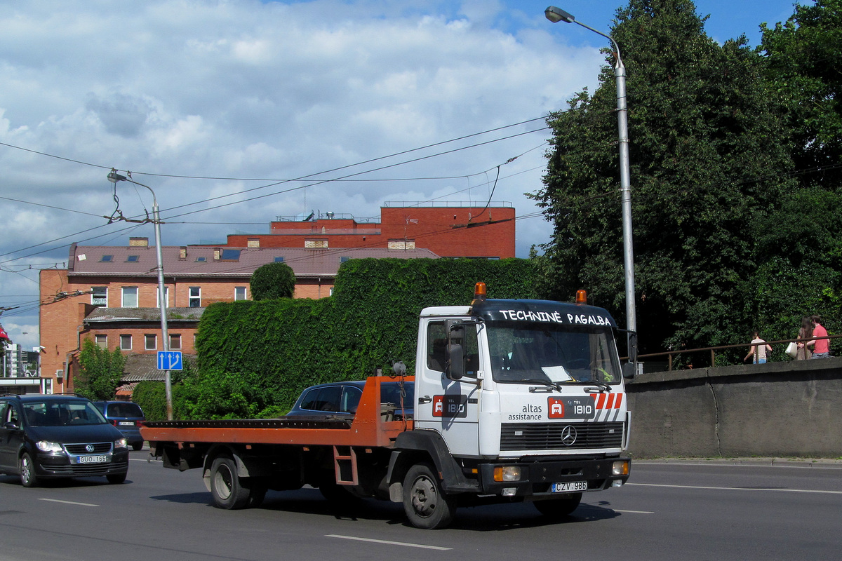 Литва, № CZV 986 — Mercedes-Benz LK 814