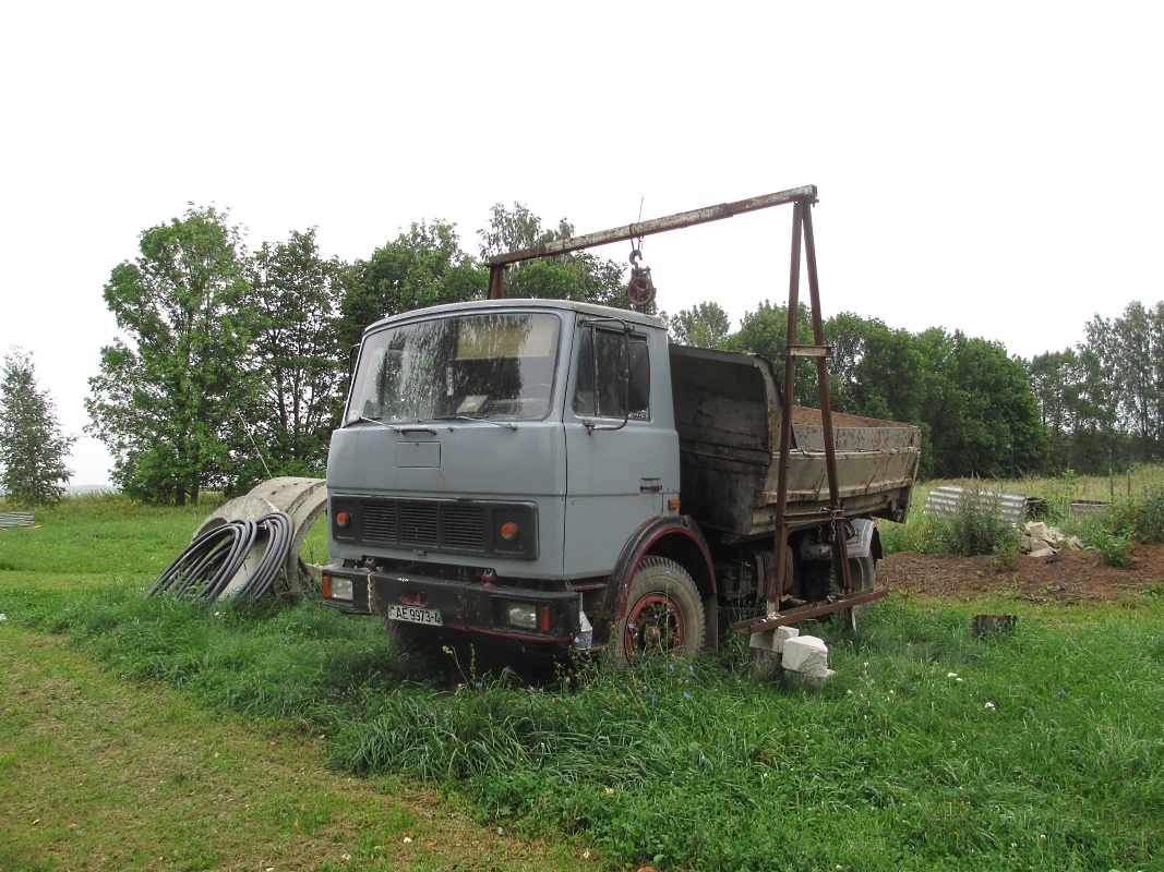 Гродненская область, № АЕ 9973-4 — МАЗ-5551 [555100]