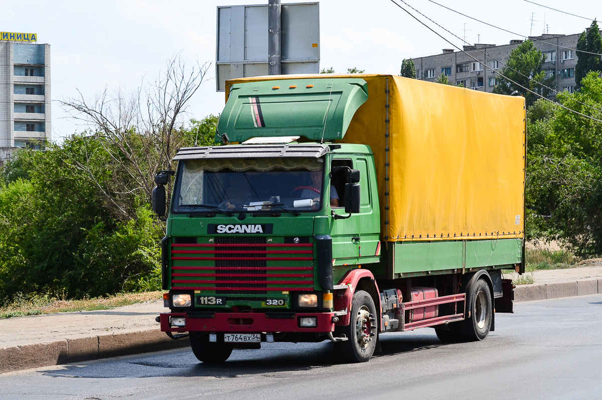 Волгоградская область, № Т 764 ВХ 34 — Scania (II) R113M