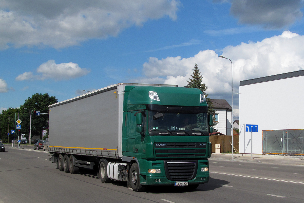 Литва, № CHR 901 — DAF XF105 FT