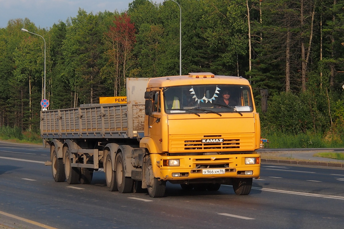 Ханты-Мансийский автоном.округ, № Х 966 ХМ 86 — КамАЗ-65116-62