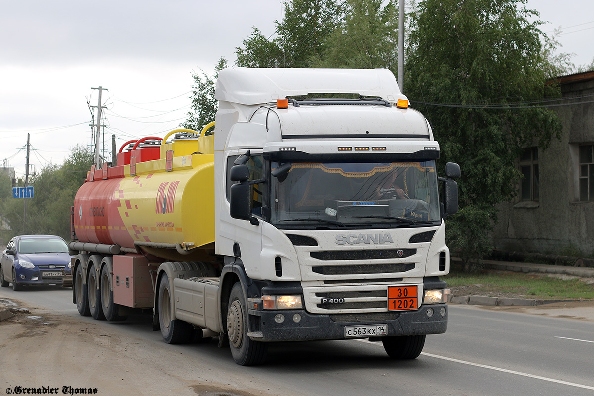 Саха (Якутия), № С 563 КХ 14 — Scania ('2011) P400