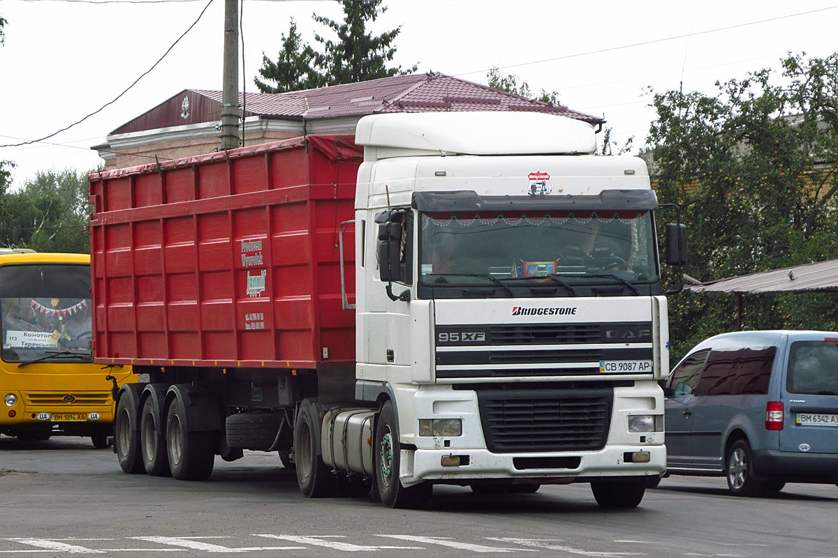 Черниговская область, № СВ 9087 АР — DAF 95XF FT