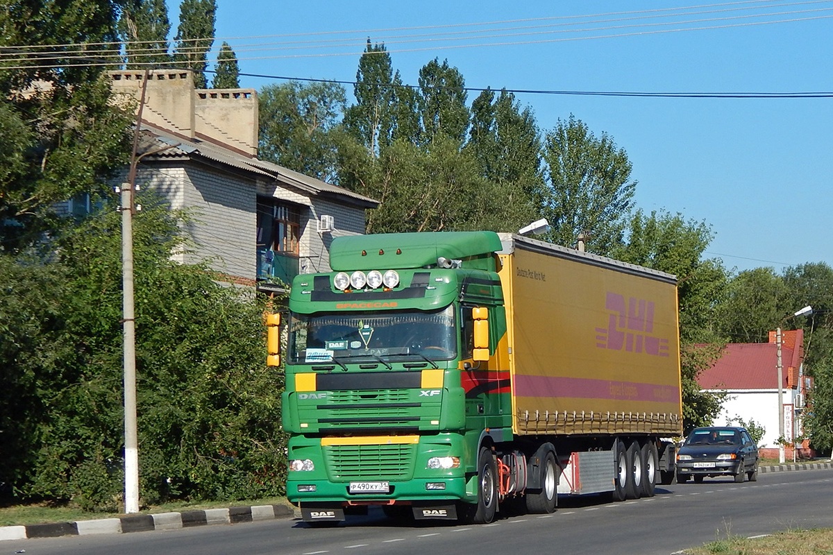 Белгородская область, № Р 490 КУ 31 — DAF XF95 FT