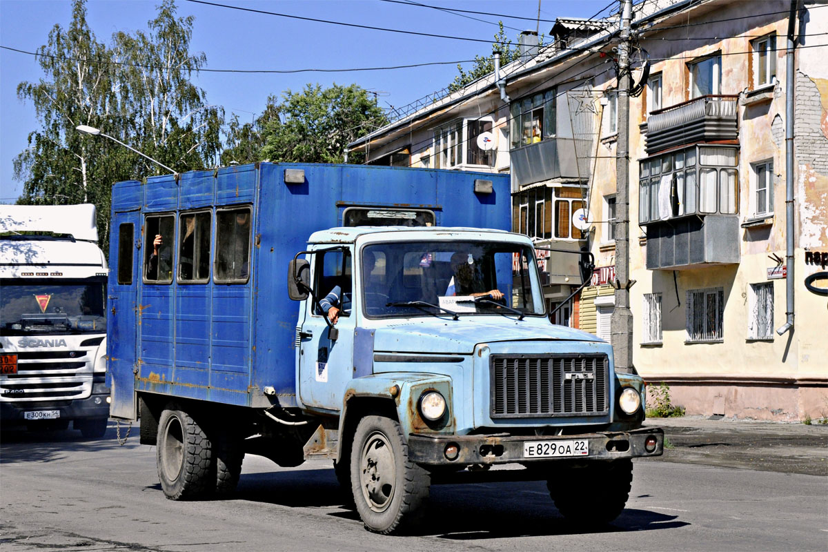 Алтайский край, № Е 829 ОА 22 — ГАЗ-3307