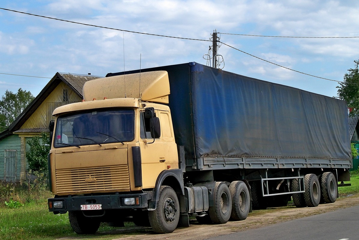 Могилёвская область, № ТВ 5053 — МАЗ-6422 (общая модель)