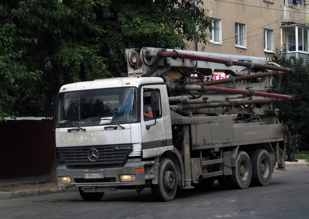 Калужская область, № Р 194 ТО 199 — Mercedes-Benz Actros ('1997) 2635