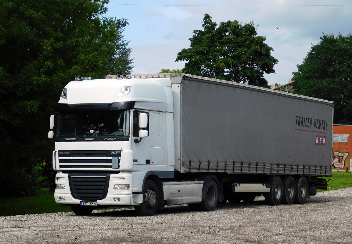 Эстония, № 877 BFH — DAF XF105 FT