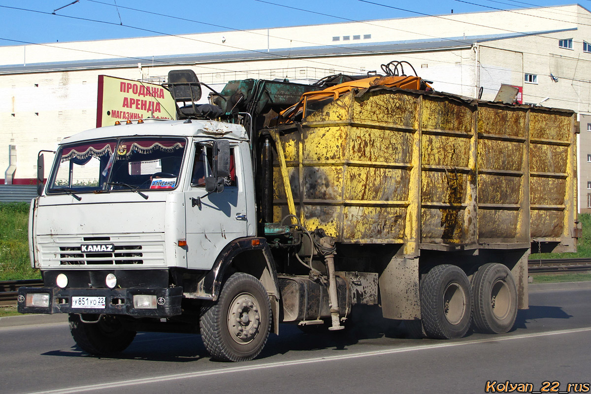 Алтайский край, № У 851 УО 22 — КамАЗ-55111 [551110]