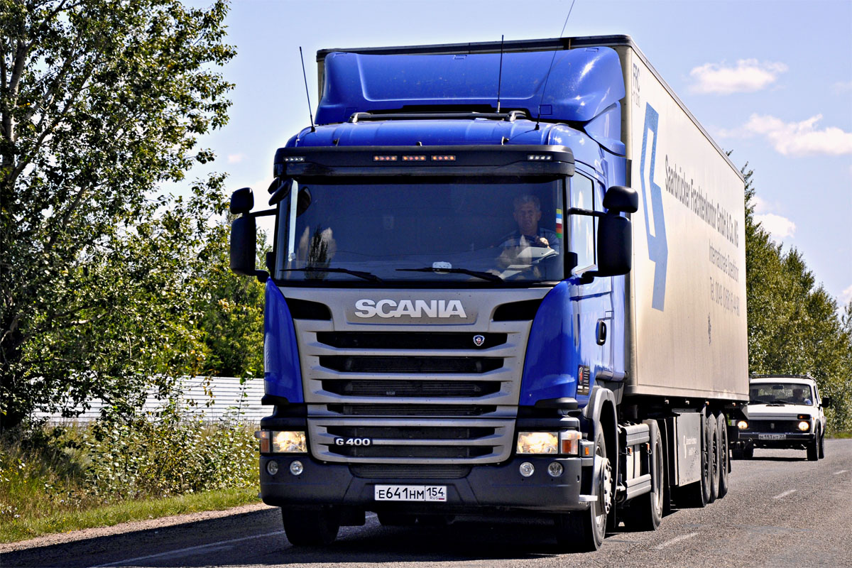 Новосибирская область, № Е 641 НМ 154 — Scania ('2013) G400