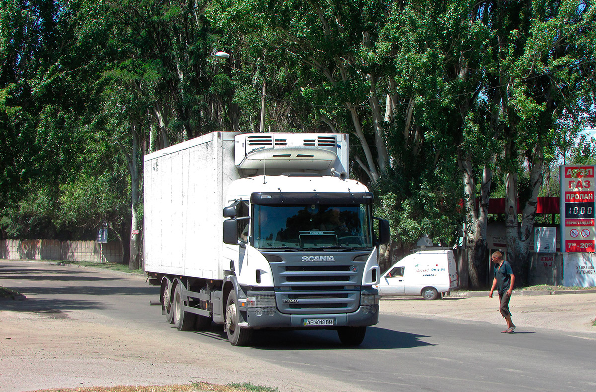 Днепропетровская область, № АЕ 4018 ВМ — Scania ('2004) P340