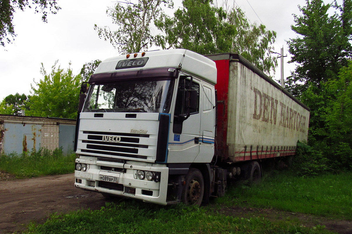 Ивановская область, № М 089 ВР 37 — IVECO EuroStar