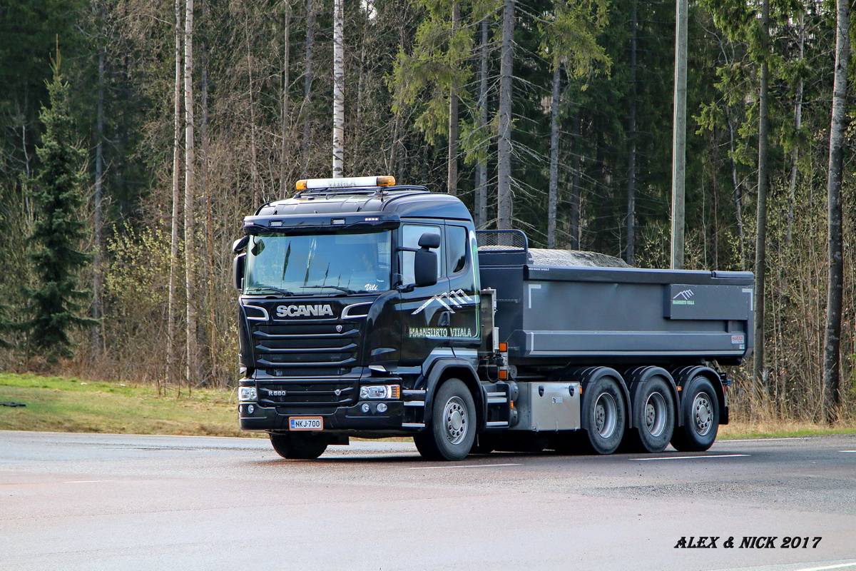 Финляндия, № NKJ-700 — Scania ('2013) R580