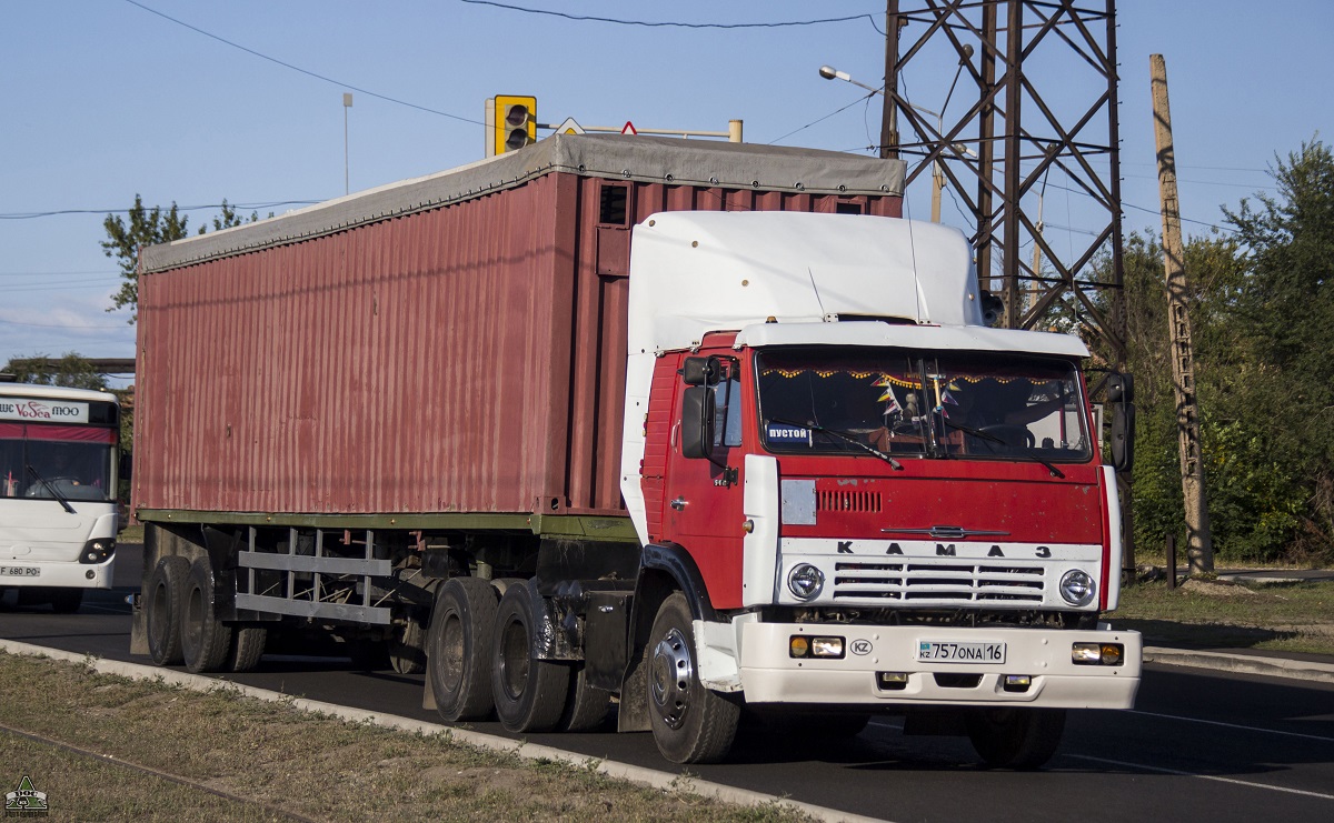 Восточно-Казахстанская область, № 757 ONA 16 — КамАЗ-5410